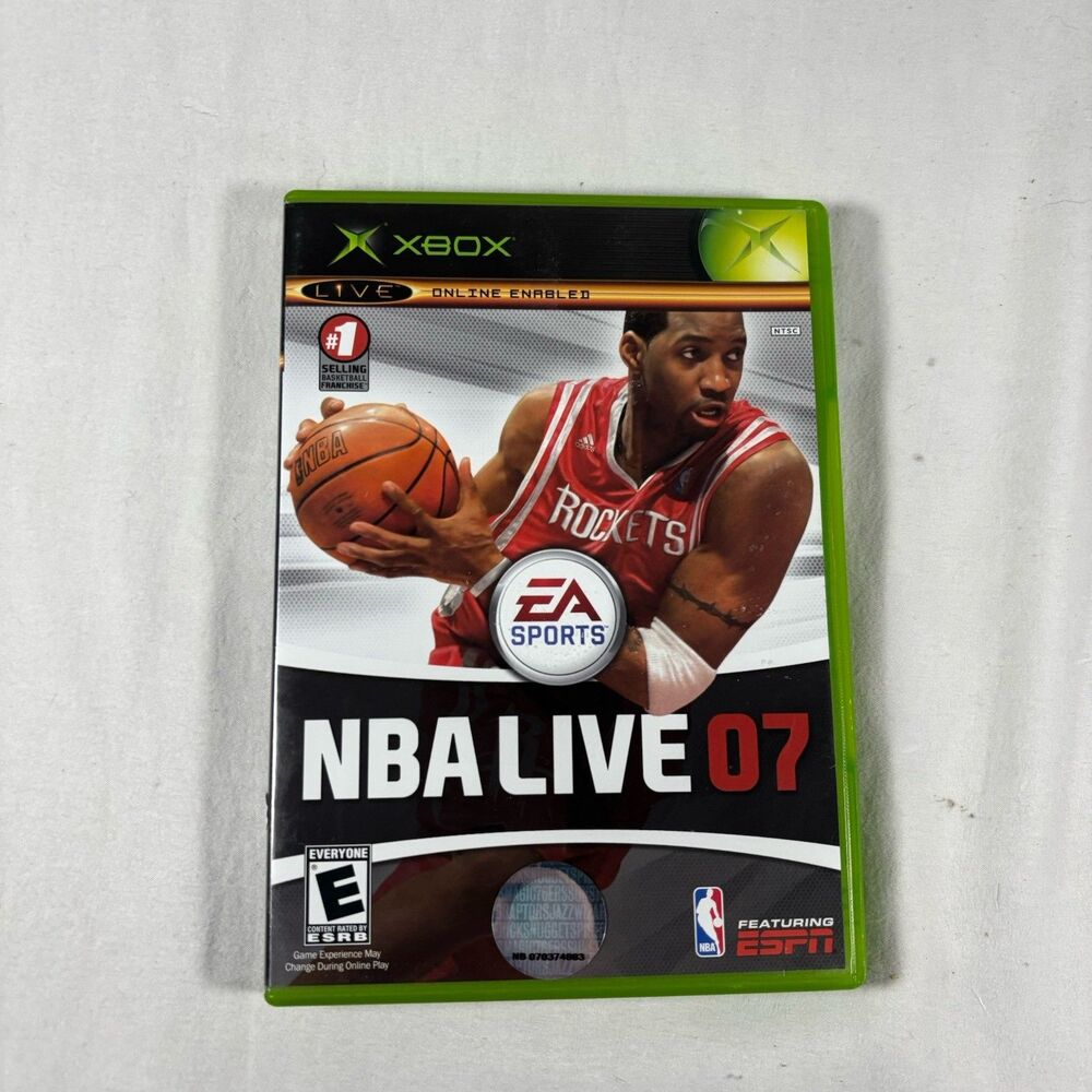 NBA Live 07 Original Xbox Complete CIB with Disc